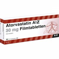 Atorvastatin AbZ 30mg Filmtabletten, 30 Stk., Abz Pharma GmbH