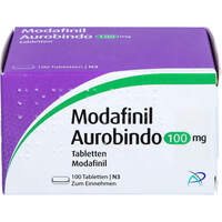 Modafinil Aurobindo 100mg Tabletten, 100 Stk., PUREN Pharma GmbH & Co. KG