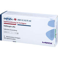 Gonal-f450I.E./0.75ml(33 Mikrogramm/0.75ml)Fer.Pen, 1 st, Eurimpharm Arzneimittel GmbH
