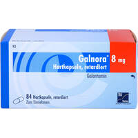 Galnora 8mg Hartkapseln retardiert, 84 st, TAD Pharma GmbH