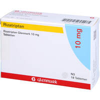 Rizatriptan Glenmark 10 mg Tabletten, 18 st, Glenmark Arzneimittel GmbH
