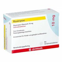Rizatriptan Glenmark 10 mg Schmelztabletten, 18 st, Glenmark Arzneimittel GmbH