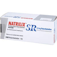 Natrilix SR Retardtabletten, 100 st, Emra-Med Arzneimittel GmbH