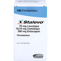 Stalevo 75mg/18.75mg/200mg Filmtabletten B, 100 st, Docpharm GmbH