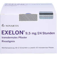 Exelon 9.5 mg/24 Stunden transdermales Pflaster, 84 Stk., Novartis Pharma GmbH