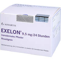 Exelon 9.5 mg/24 Stunden transdermales Pflaster, 84 Stk., Novartis Pharma GmbH