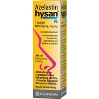 AZELASTIN hysan 1 mg/ml Nasenspray, 10 ml, URSAPHARM Arzneimittel GmbH
