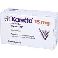 Xarelto 15mg Filmtabletten, 98 Stk., kohlpharma GmbH