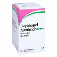 Clopidogrel Aurobindo 75mg Filmtabletten, 100 st, PUREN Pharma GmbH & Co. KG