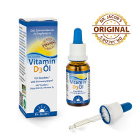 Dr. Jacob's Vitamin D3 &Ouml;l 640 Tropfen 800 IE D3 vegetarisch, 20 ml, Dr. Jacob's Medical GmbH