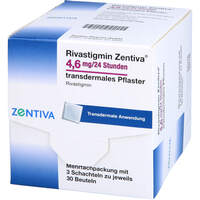 Rivastigmin Zentiva 4.6mg/24 Stunden Pflaster, 90 Stk., Zentiva Pharma GmbH