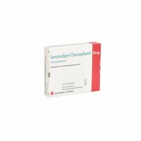 Lercanidipin-Omniapharm 20 mg Filmtabletten, 28 Stk., Recordati Pharma GmbH