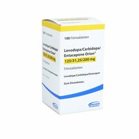 Levodopa Carbidopa Entacapone Orion 125/31.25/200, 100 st, ORION Pharma GmbH
