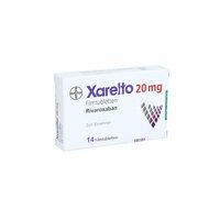 Xarelto 20mg Filmtabletten, 14 Stk., Eurimpharm Arzneimittel GmbH