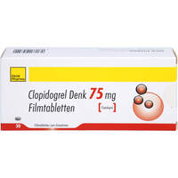 Clopidogrel Denk 75mg Filmtabletten, 30 Stk., Denk Pharma GmbH & Co. KG