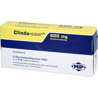 Clinda-saar 600mg Injektionslösung, 5 st, Mip Pharma GmbH