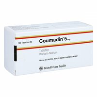 Coumadin 5mg Tabletten, 100 st, Emra-Med Arzneimittel GmbH
