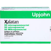XALATAN 50 Mikrogramm/ml Augentropfen, 3x2.5 ml, Aca Müller/Adag Pharma AG