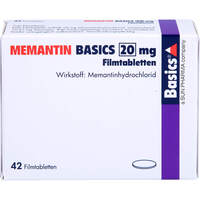 MEMANTIN BASICS 20mg Filmtabletten, 42 Stk., Basics GmbH