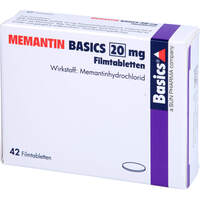 MEMANTIN BASICS 20mg Filmtabletten, 42 Stk., Basics GmbH