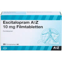 Escitalopram AbZ 10 mg Filmtabletten, 20 Stk., Abz Pharma GmbH