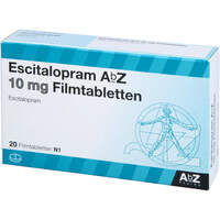 Escitalopram AbZ 10 mg Filmtabletten, 20 Stk., Abz Pharma GmbH