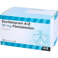 Escitalopram AbZ 20 mg Filmtabletten, 100 st, Abz Pharma GmbH