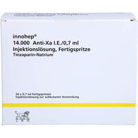 INNOHEP 20000 Anti Xa I.E./ml 0.7ml Fertigspritzen, 30x0.7 ml, Axicorp Pharma B.V.