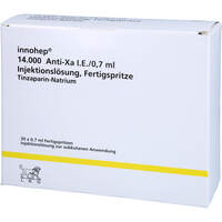 INNOHEP 20000 Anti Xa I.E./ml 0.7ml Fertigspritzen, 30x0.7 ml, Axicorp Pharma B.V.