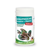 Gr&uuml;nlippmuschel+Vitamine Kapseln, 60 st, Medicura Naturprodukte AG