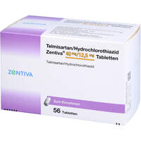 Telmisartan/HCT Zentiva 40mg/12.5mg Tabletten, 56 st, Zentiva Pharma GmbH