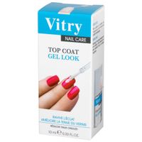 VITRY NAIL CARE TOP COAT GEL LOOK, 10 ml, Vitry Freres Sa