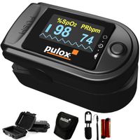 PULOX PO-200 SCHWARZ Pulsoximeter, 1 Stk., Novidion GmbH