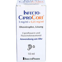 InfectoCiproCort Ohrentropfen, 10 ml, Infectopharm Arzn.U.Consilium GmbH