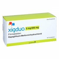 Xigduo 5 mg/850 mg Filmtabletten, 56 Stk., AstraZeneca GmbH