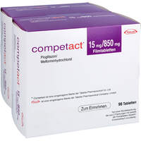 Competact 15 mg/850 mg Filmtabletten, 196 st, kohlpharma GmbH