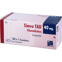 Simva TAD 40mg, 100 st, TAD Pharma GmbH