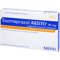 Esomeprazol Aristo 40 mg magensaftr. Hartkapseln, 30 st, Aristo Pharma GmbH