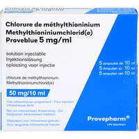 Methylthioniniumchlorid Proveblue 5mg/ml, 5x10 ml, Dr. F. Köhler Chemie GmbH