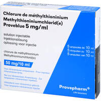 Methylthioniniumchlorid Proveblue 5mg/ml, 5x10 ml, Dr. F. Köhler Chemie GmbH