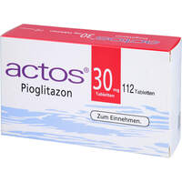 Actos 30mg Tabletten, 112 Stk., Axicorp Pharma GmbH