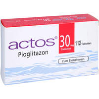 Actos 30mg Tabletten, 112 Stk., Axicorp Pharma GmbH