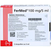 Fermed 100mg/5ml Ampullen, 5x5 ml, Emra-Med Arzneimittel GmbH