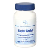 Kupfer Chelat 1mg Junek Kapseln, 90 st, Bios Medical Services