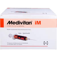 Medivitan iM mit Lidocain, 24 st, Medice Arzneimittel P&uuml;tter GmbH & Co. KG