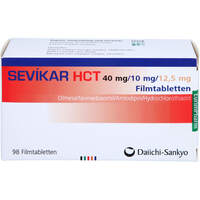 SEVIKAR HCT 40mg/10mg/12.5mg Filmtabletten, 98 st, Eurimpharm Arzneimittel GmbH