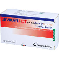 SEVIKAR HCT 40mg/10mg/12.5mg Filmtabletten, 98 st, Eurimpharm Arzneimittel GmbH