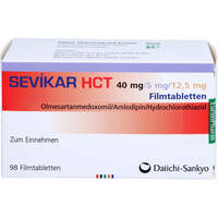 SEVIKAR HCT 40mg/5mg/12.5mg Filmtabletten, 98 st, Eurimpharm Arzneimittel GmbH