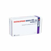 ESCITALOPRAM BASICS 20mg Filmtabletten, 50 Stk., Basics GmbH