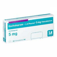 Escitalopram - 1 A Pharma 5 mg Filmtabletten, 20 Stk., 1 A Pharma GmbH
